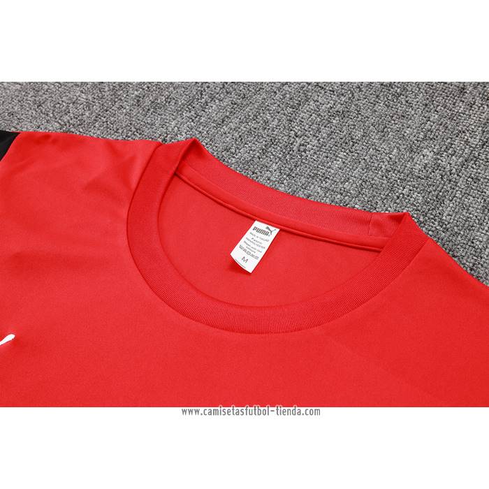 Chandal del AC Milan 2023 2024 Manga Corta Rojo